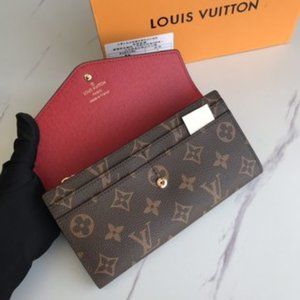 LOUISVUITTON women Wallet N60531 Red